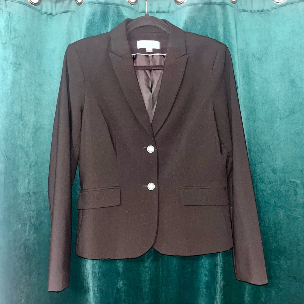 Calvin Klein Black Tailored Blazer